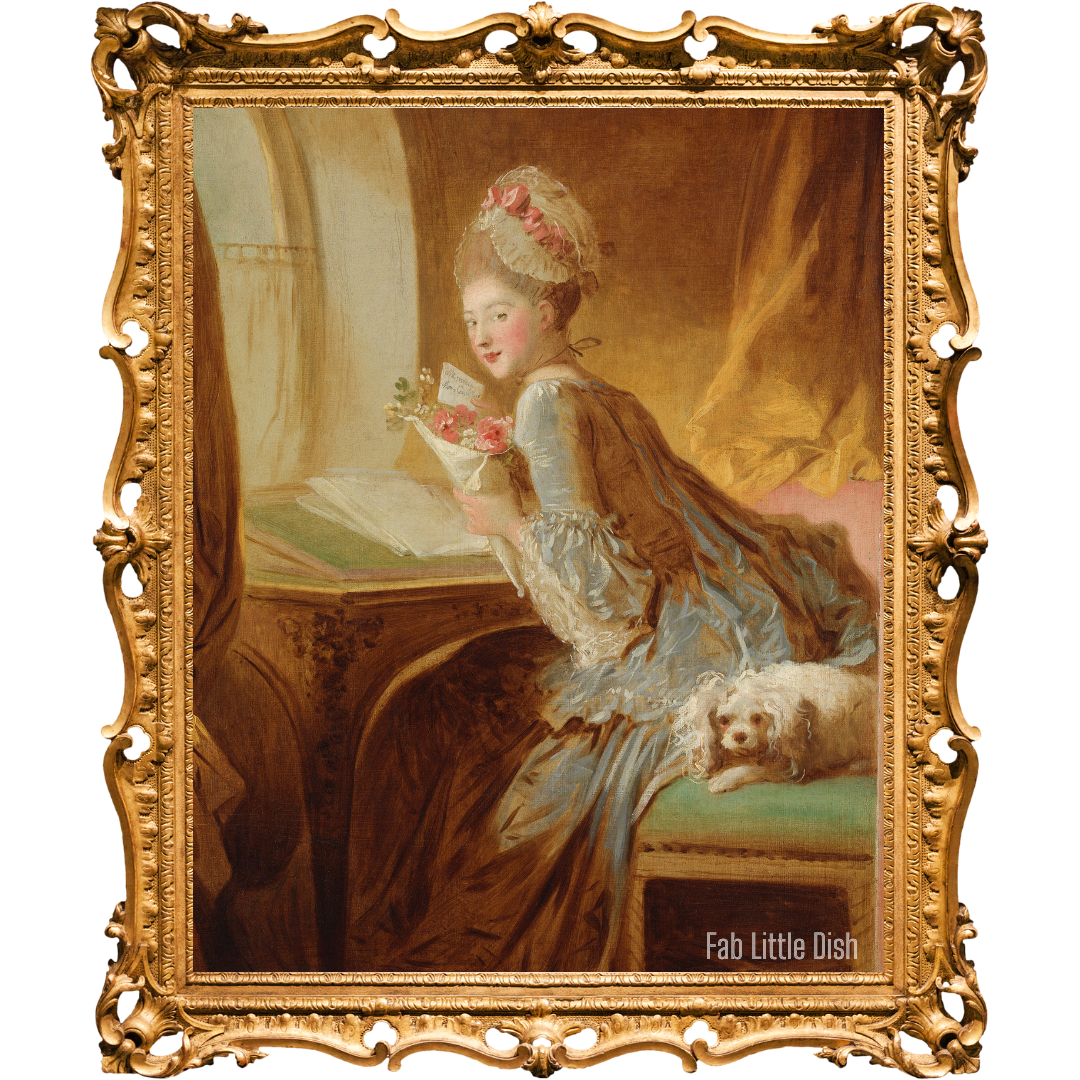 Woman Near Vanity