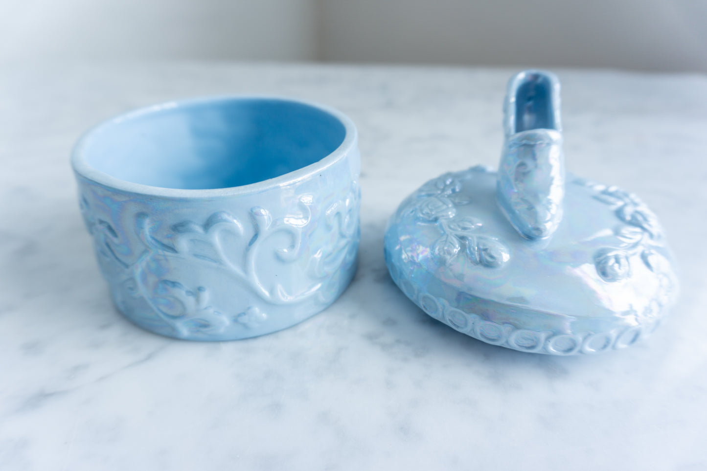 Vintage Princess Shoe Trinket Dish