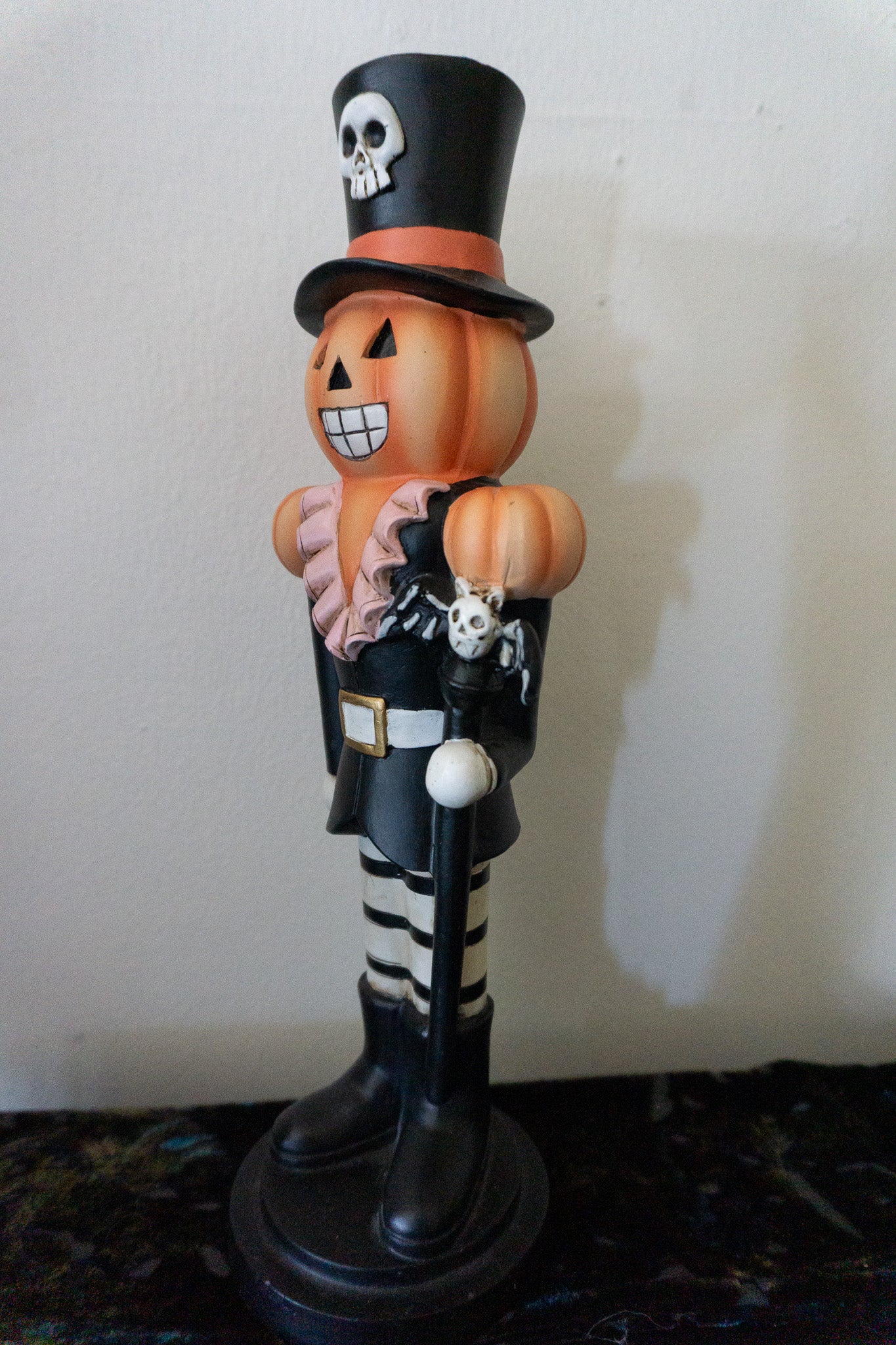Vintage Style Pumpkin Nutcracker