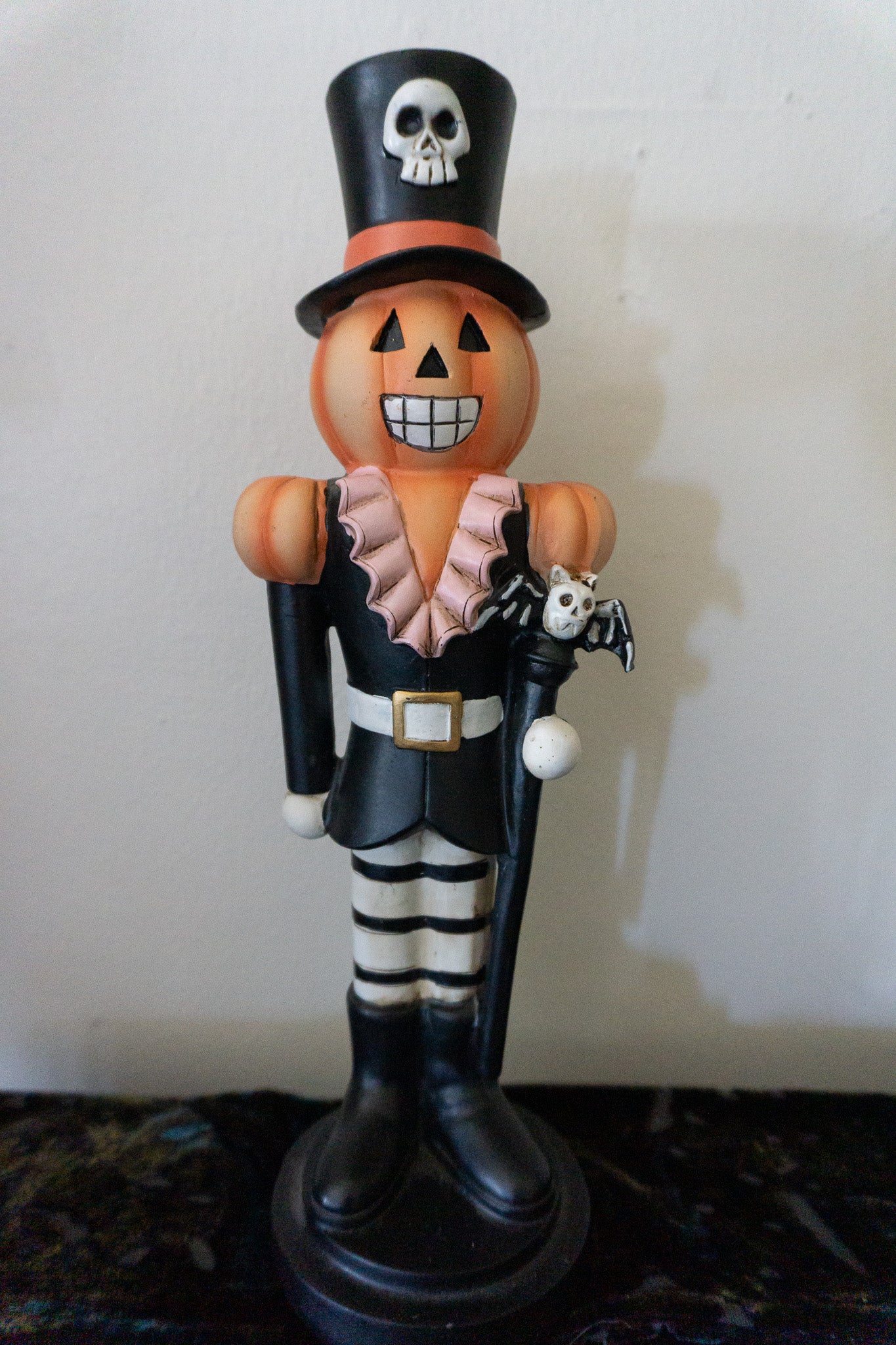 Vintage Style Pumpkin Nutcracker