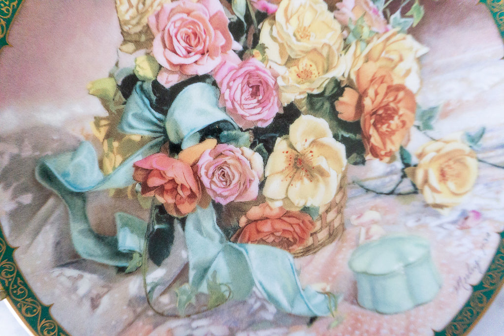 Detailed view of "Country Charm" floral bouquet design