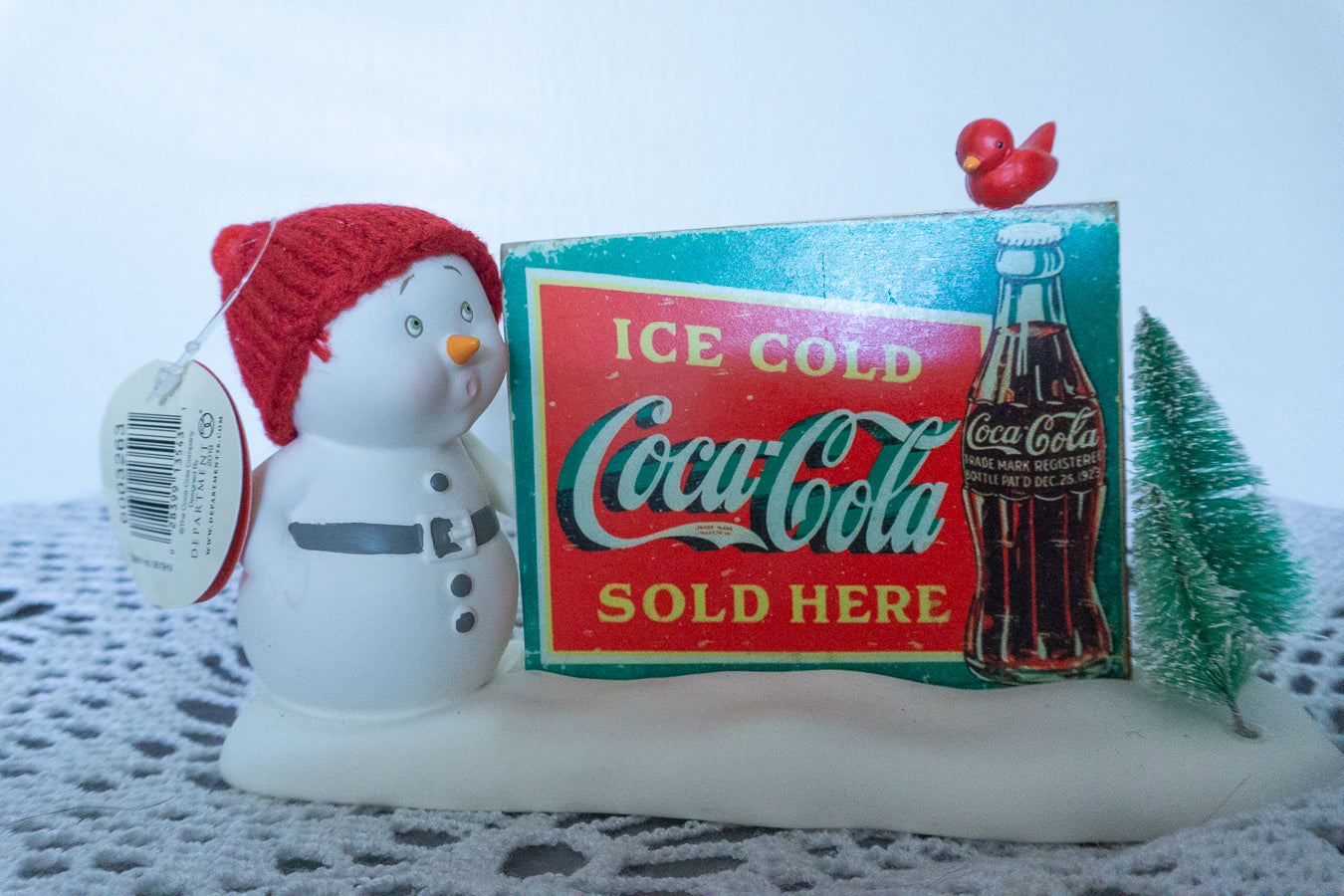 Snowpinions Coca-Cola Figurine by Department 56