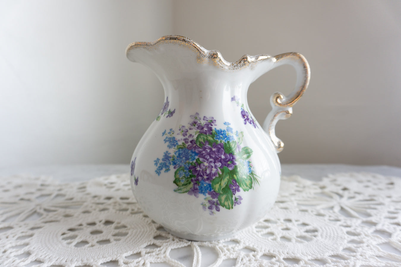 Lefton Spring Bouquet Pitcher