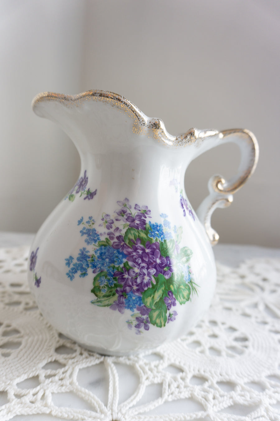 Lefton Spring Bouquet Pitcher