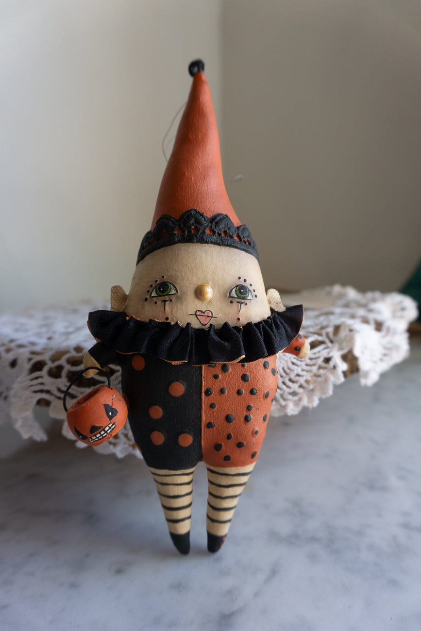 Harlequin Harry Ornament