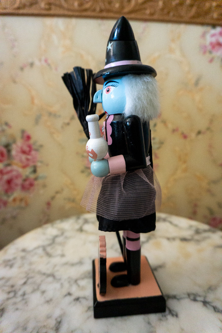 Pastel Witch Nutcracker