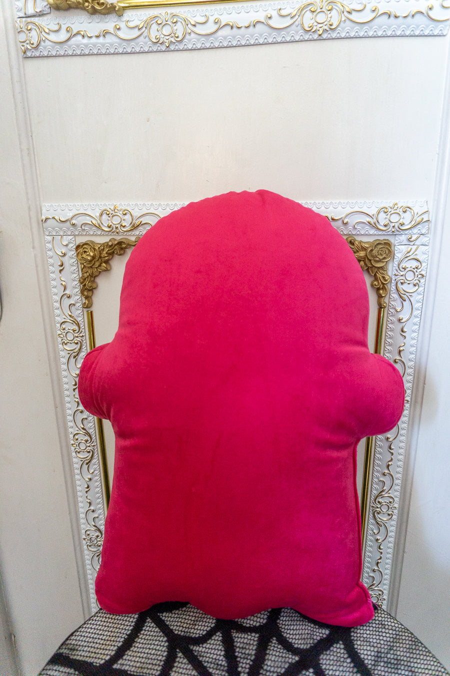Pink Sparkle Ghost Pillow
