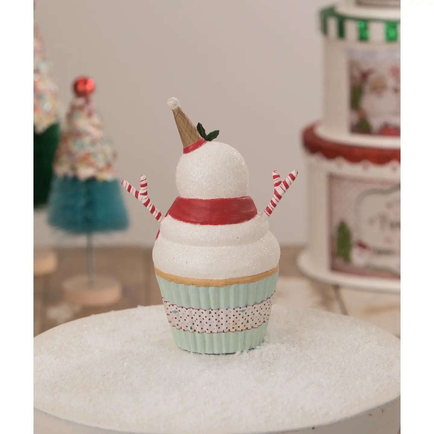 Mr. Snow Cupcake Container