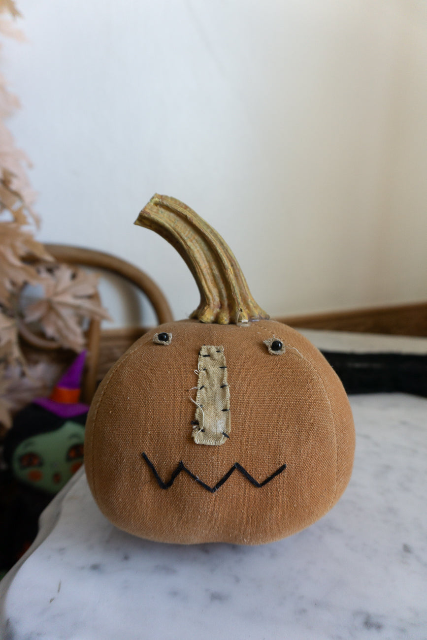 Primitive Stuffed Pumpkin