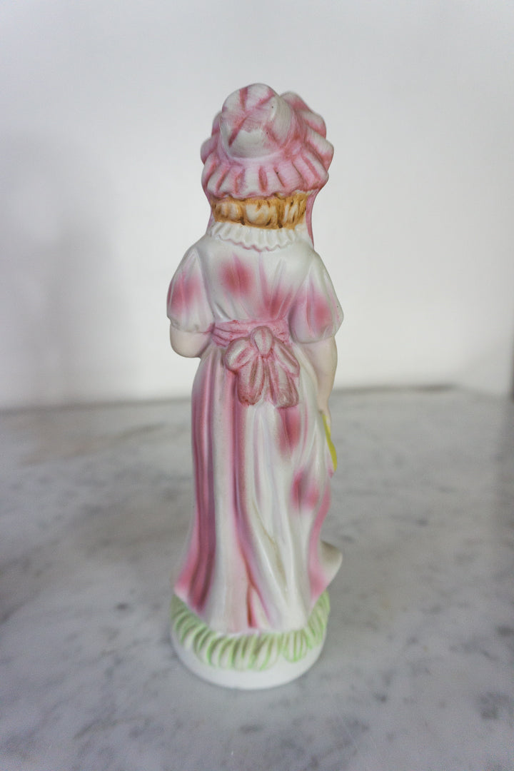Pinkie and Blue Boy Hand-Painted Porcelain Figurines