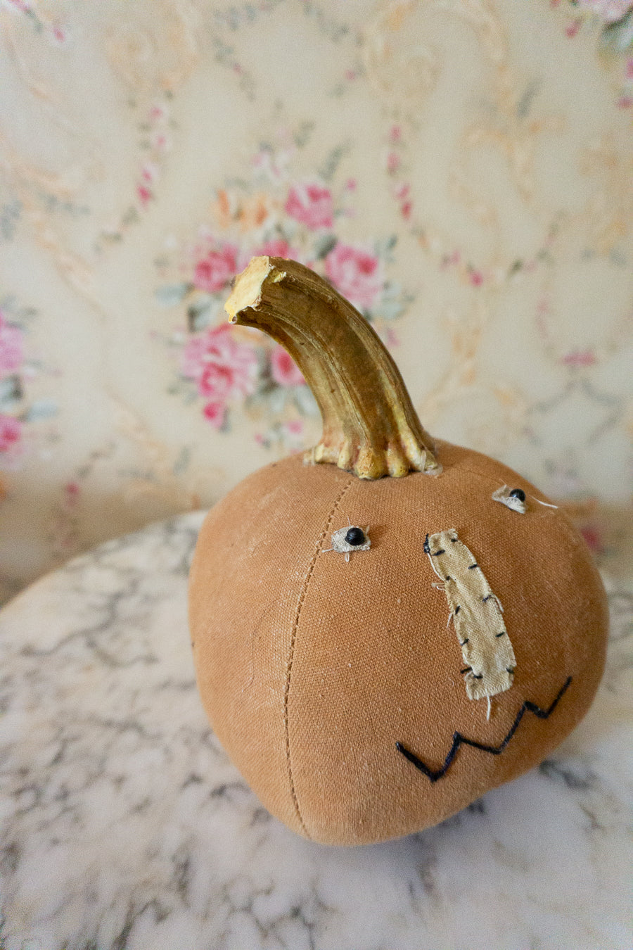Primitive Stuffed Pumpkin