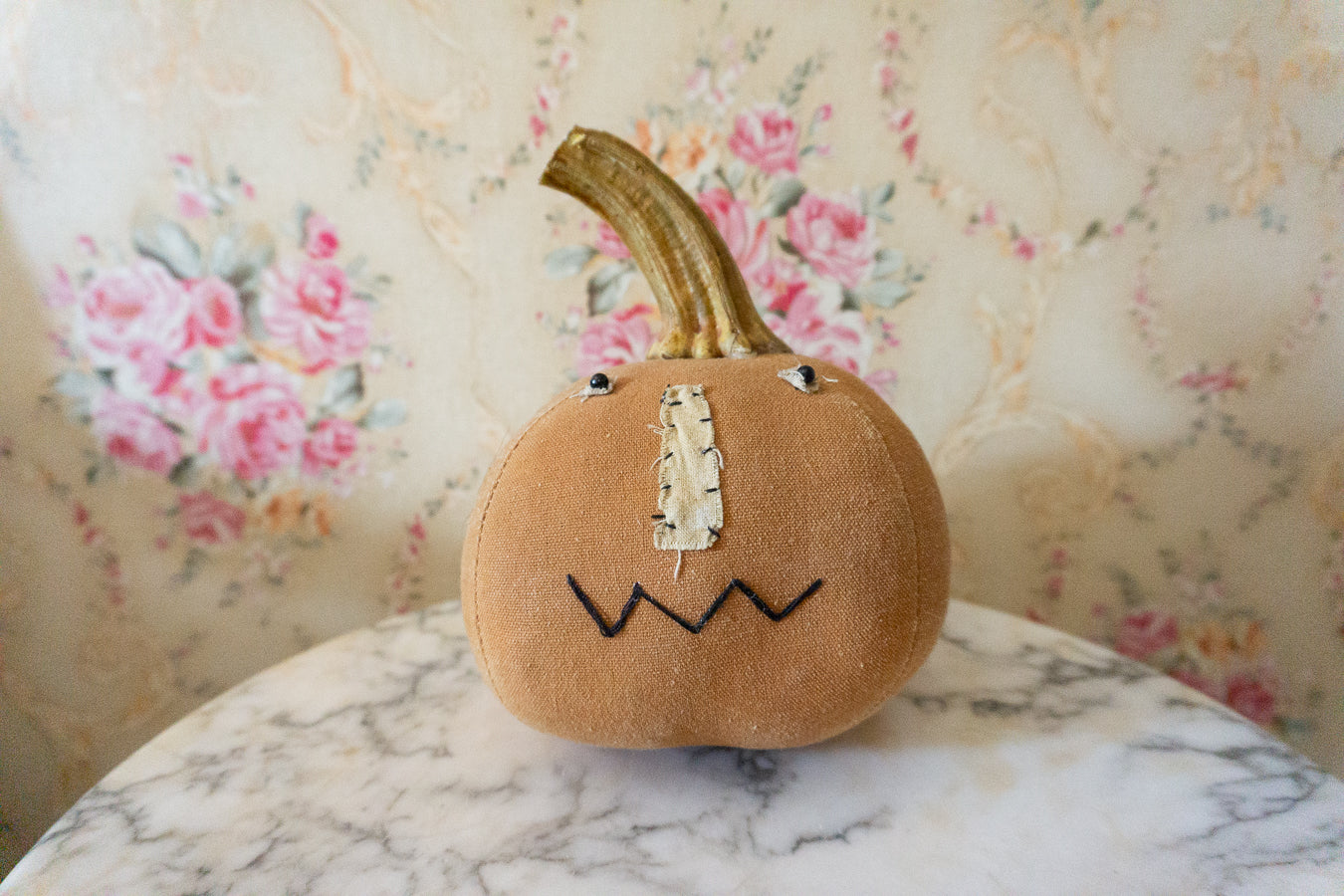 Primitive Stuffed Pumpkin