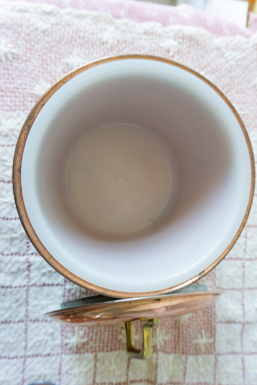 Vintage Copper Ice Bucket with Lid – Mid-Century