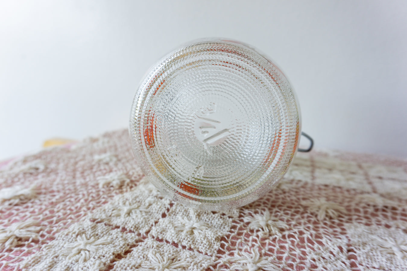Vintage French Glass Jar