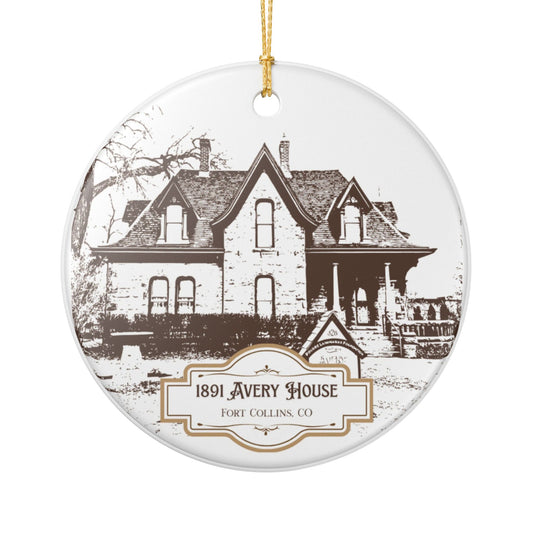 The Avery House Little Dish - White