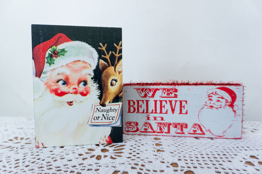 Christmas Box Sign Set (2)