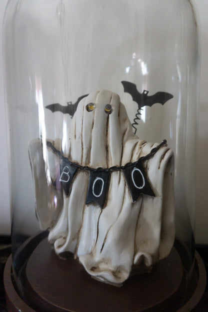 Vintage Style Ghost Light-Up Cloche