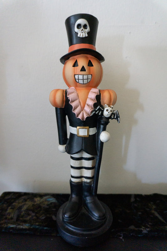 Vintage Style Pumpkin Nutcracker