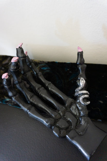 Skeleton Hand Spooky Decor Holders (Pair)