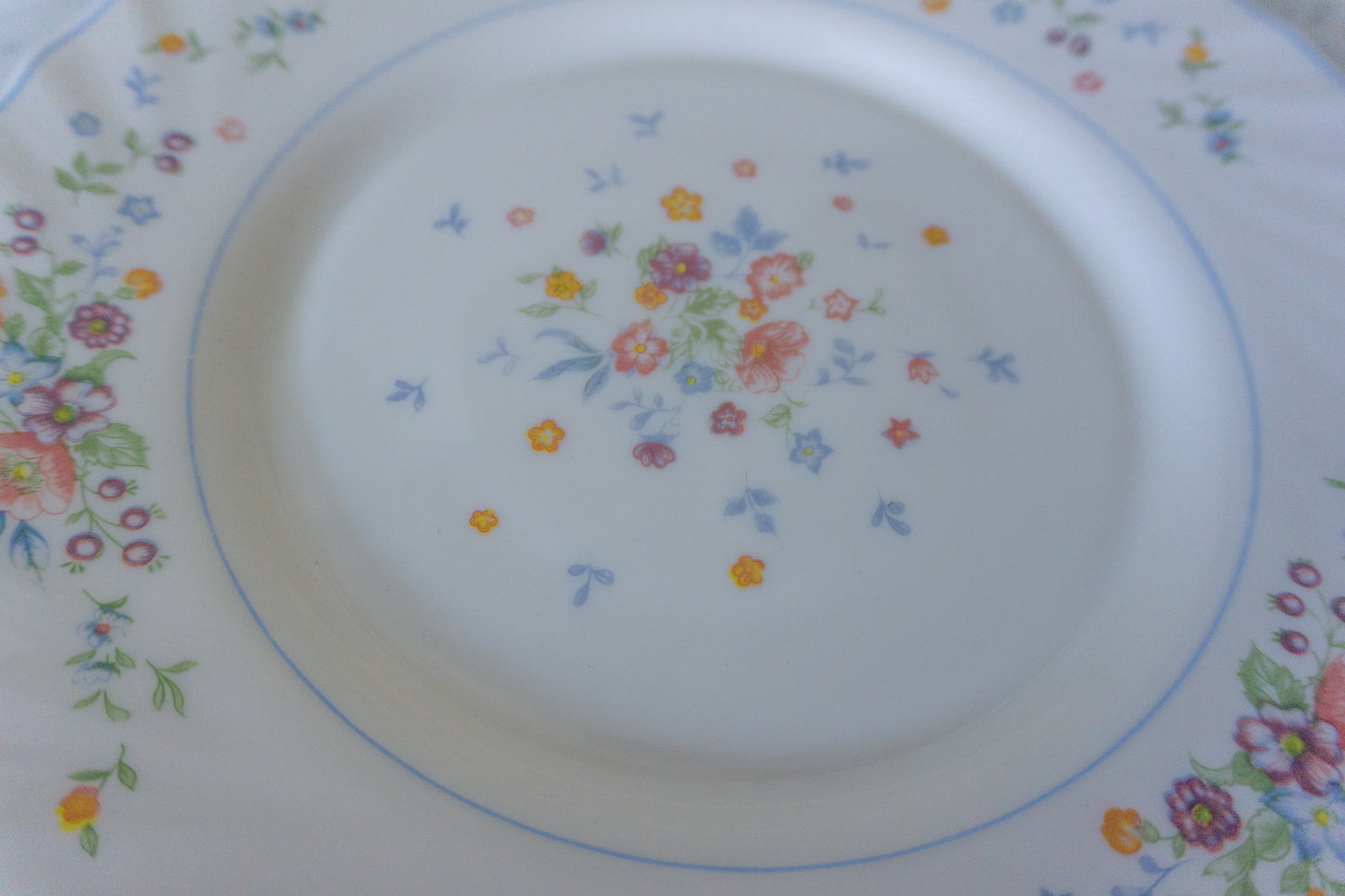 Luncheon Plate Victoria by ARCOPAL, Made in France