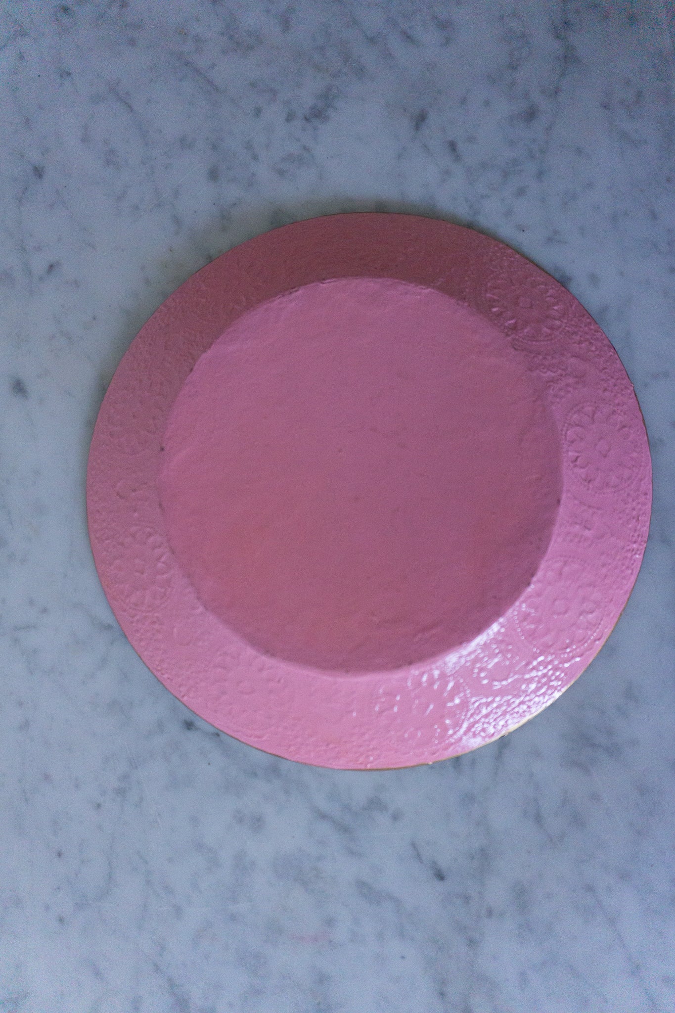 Pink Cat Plate