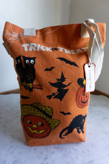 Vintage Halloween Tote Bag