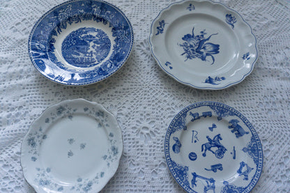 Blue & White Plate Collection