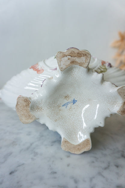 European Hand-Painted Porcelain Bowl