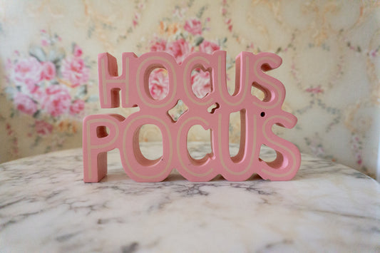 Hocus Pocus Wood Sign