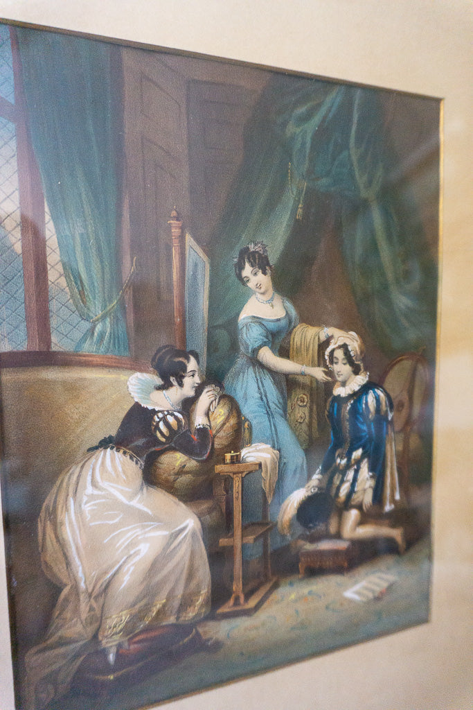 Framed Victorian lithographs - Perfect for vintage decor