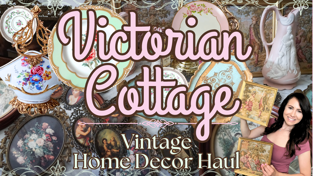 Load video: vintage home decor thrifting haul