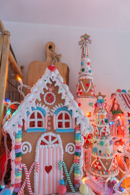 Rainbow Gingerbread Tree (large)