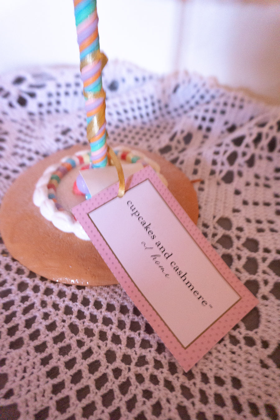 Rainbow Gingerbread Tree (large)