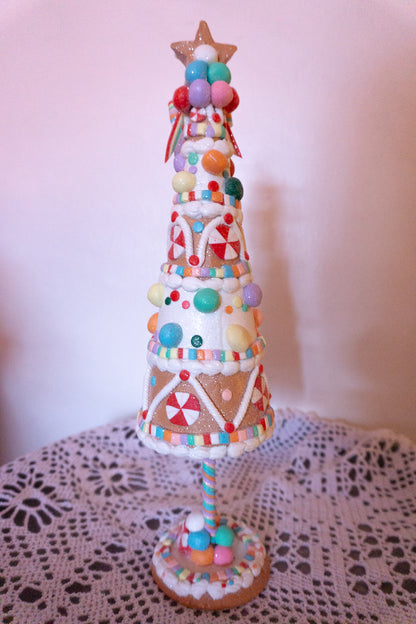 Rainbow Gingerbread Tree (med)
