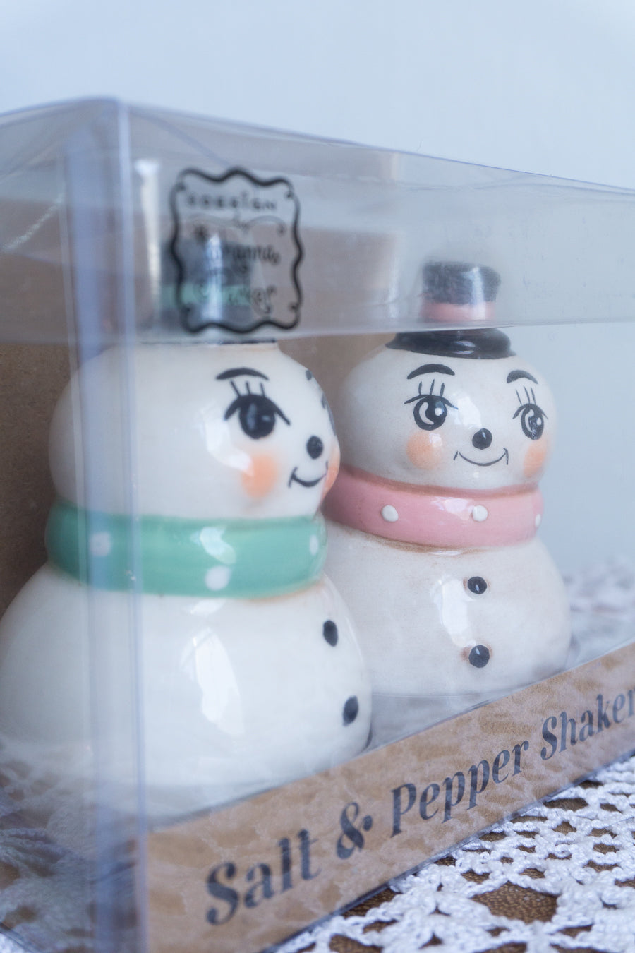 Johanna Parker Snowman Salt and Pepper Shakers
