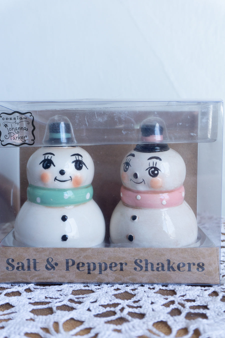 Johanna Parker Snowman Salt and Pepper Shakers