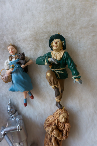 Wizard of Oz Vintage Hallmark Ornament Set