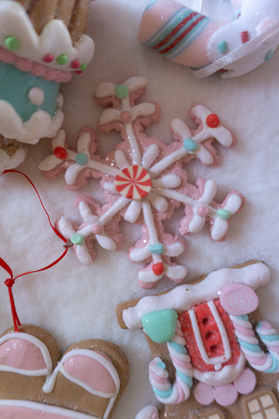 Pastel Bakery Claydough Ornament Set
