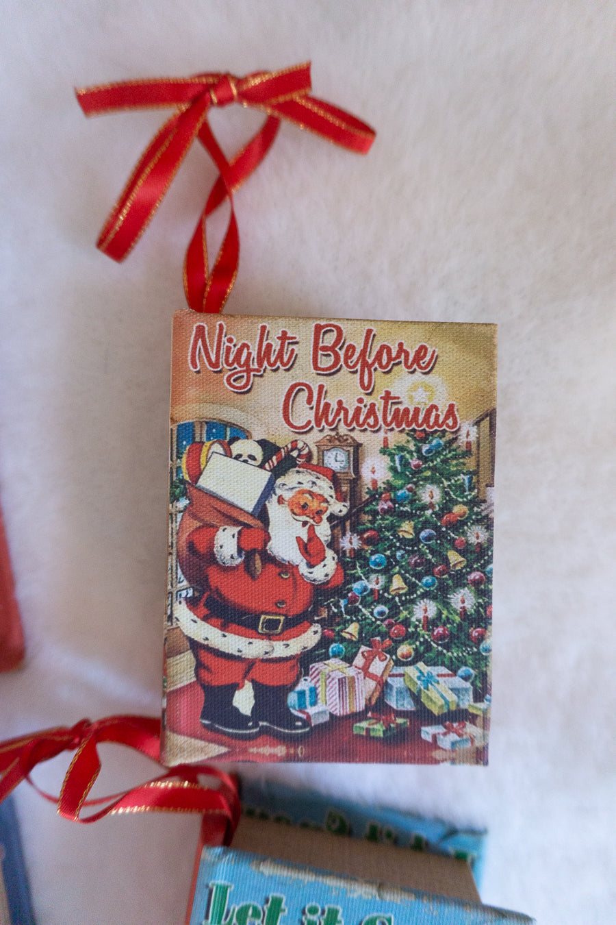 Vintage Christmas Book Ornament Set, by Mr. Christmas