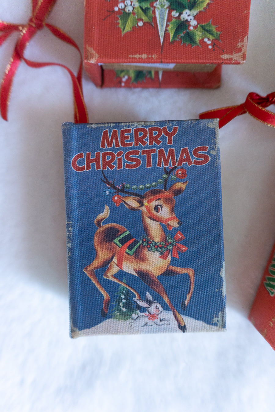 Vintage Christmas Book Ornament Set, by Mr. Christmas