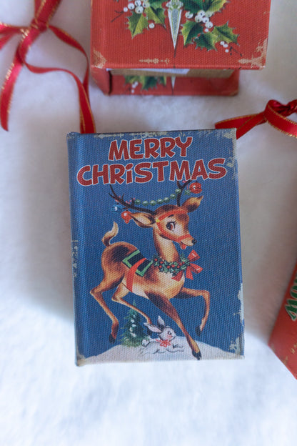Vintage Christmas Book Ornament Set, by Mr. Christmas