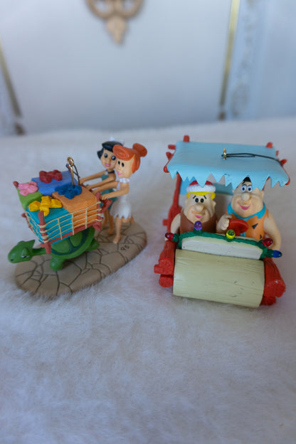 Vintage Flintstones Ornament Set (1990s)