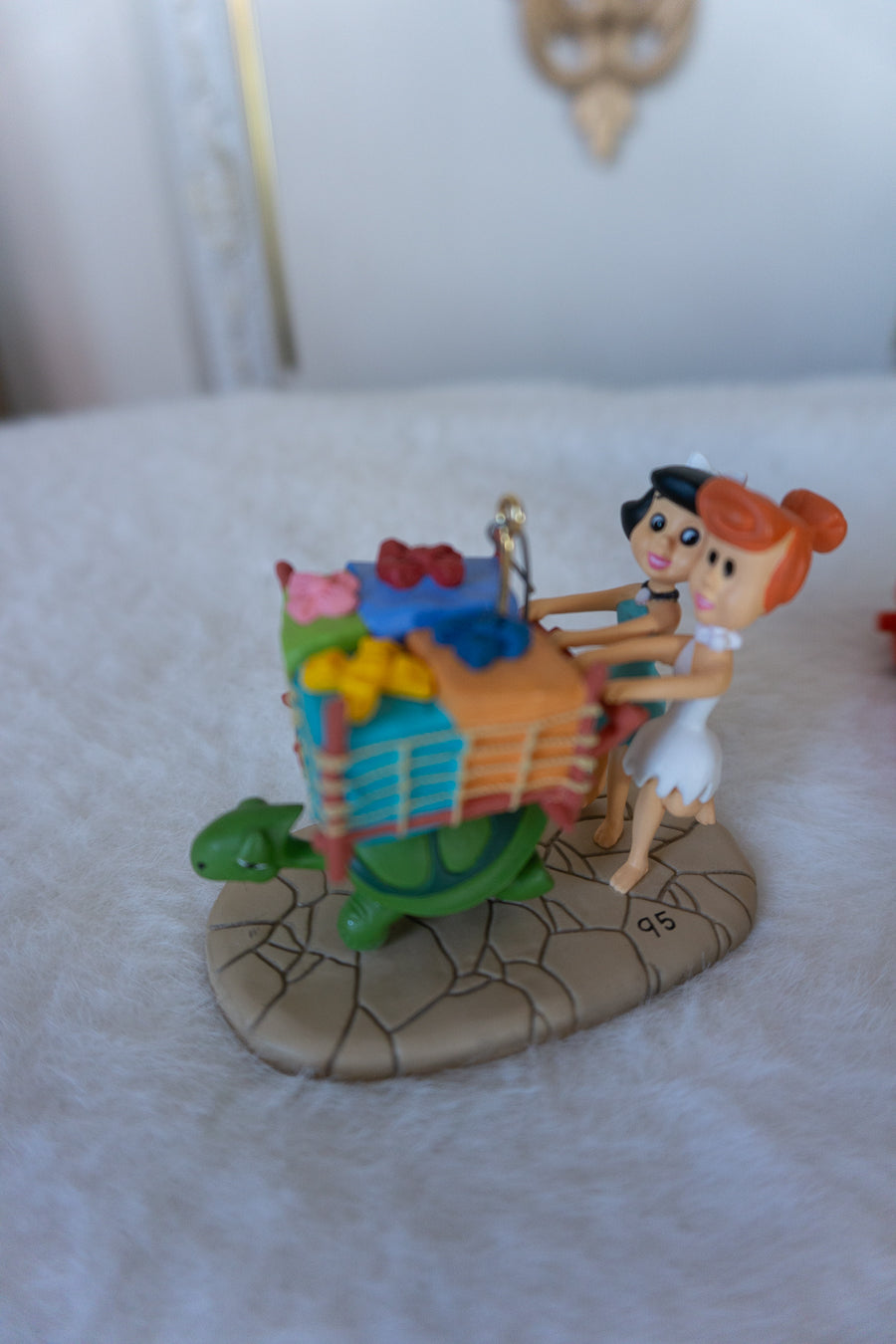 Vintage Flintstones Ornament Set (1990s)