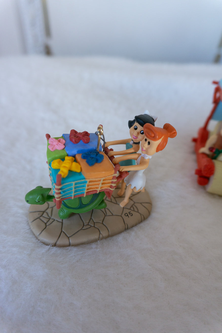Vintage Flintstones Ornament Set (1990s)