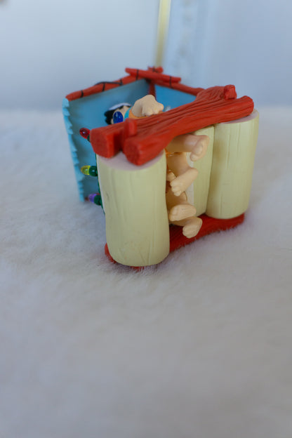 Vintage Flintstones Ornament Set (1990s)