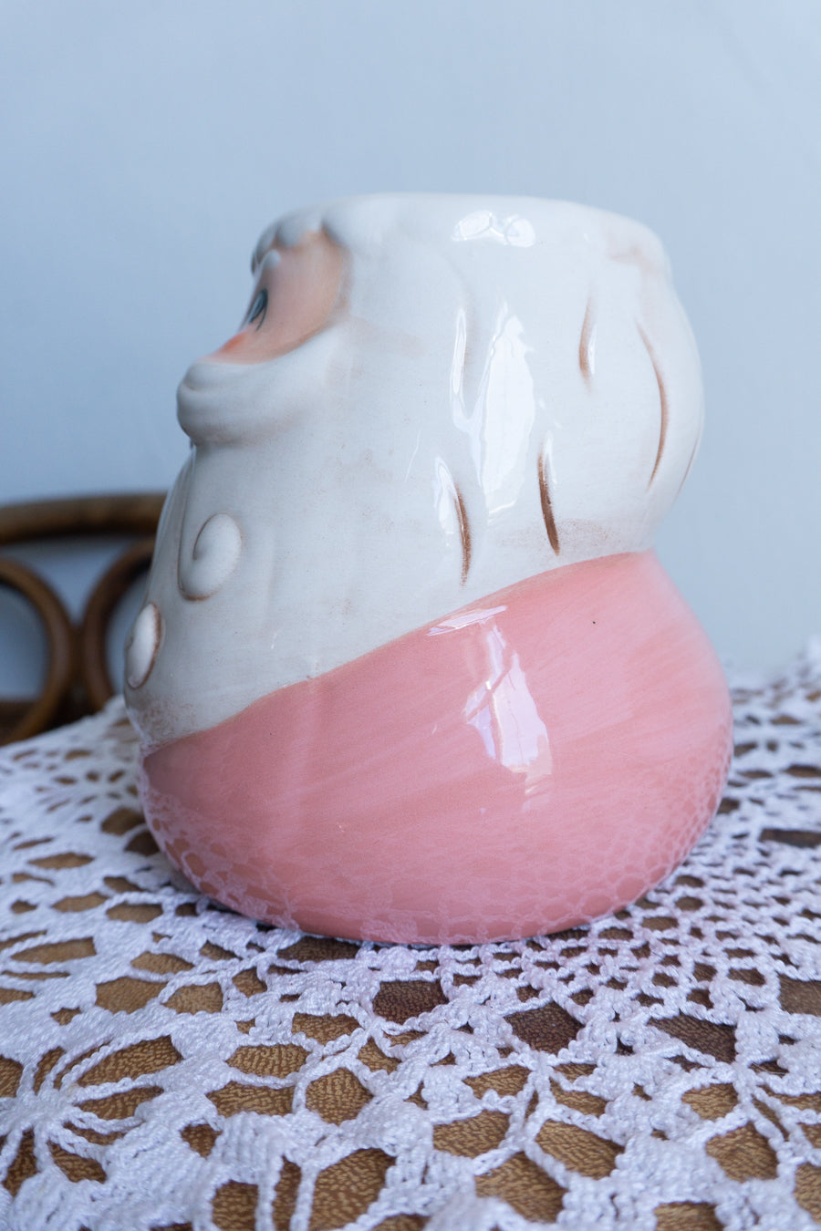 Johanna Parker Pink Santa Mug