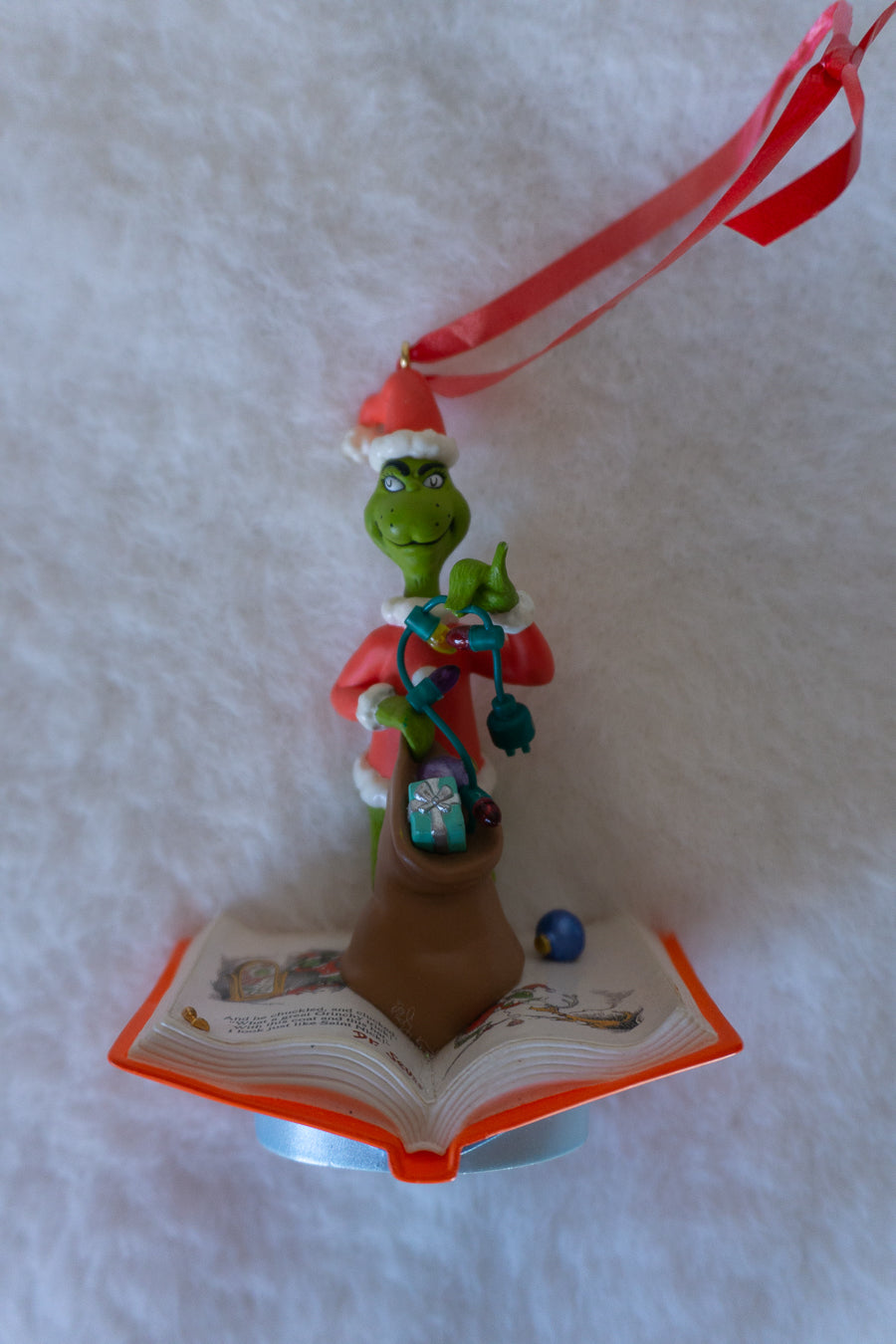 Vintage Grinch Ornament Set (1990s)