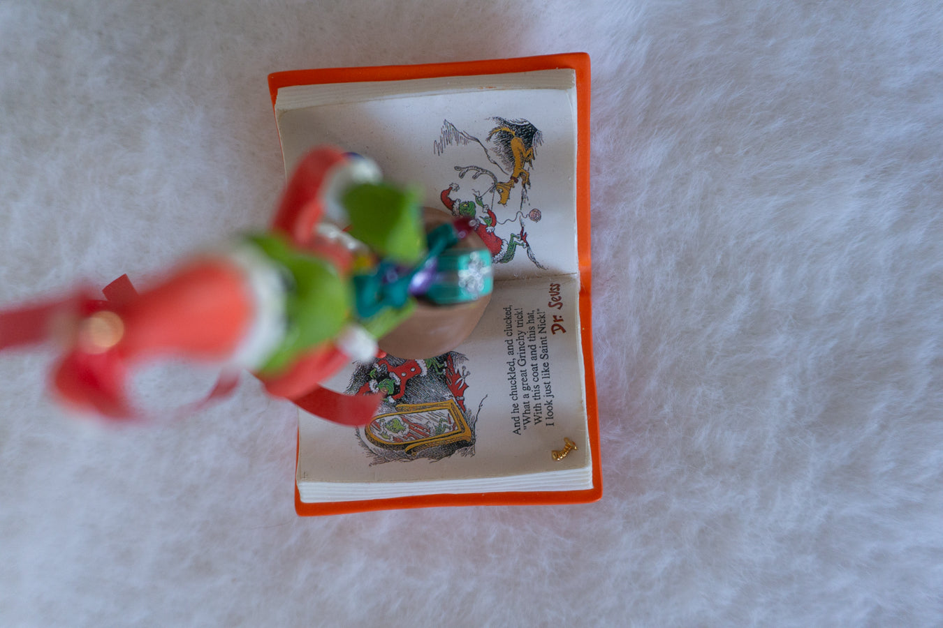 Vintage Grinch Ornament Set (1990s)