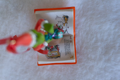 Vintage Grinch Ornament Set (1990s)