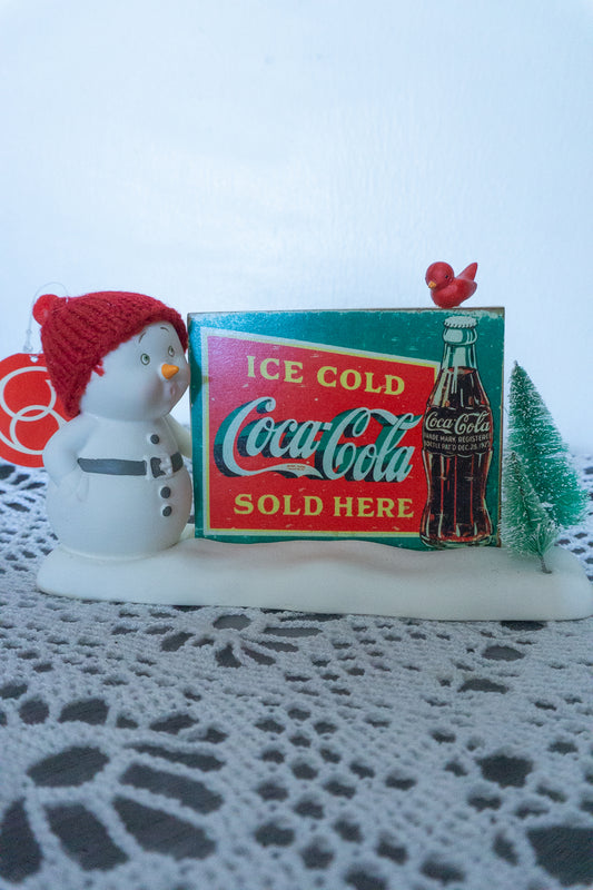 Snowpinions Coca-Cola Figurine by Department 56